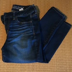 Ultra Dark Rise High Rise Jeggings American Eagle